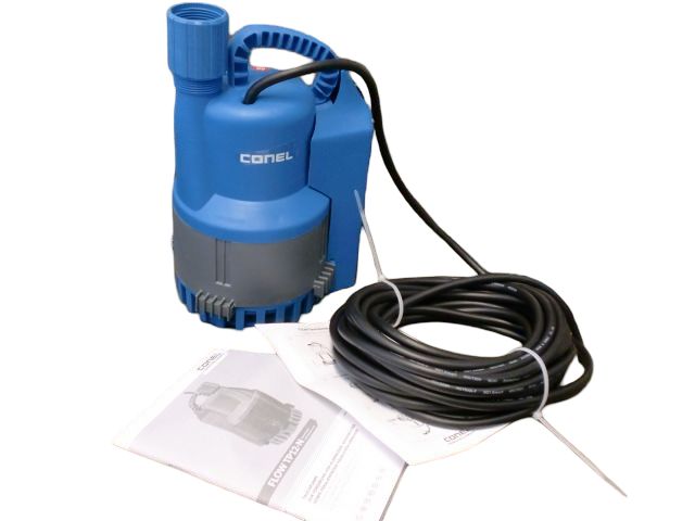 193 Euro - Tauchpumpe Conel Flow TP 12-N mit 10m Kabel und innenliegender Schwimmer FLOWTP12N