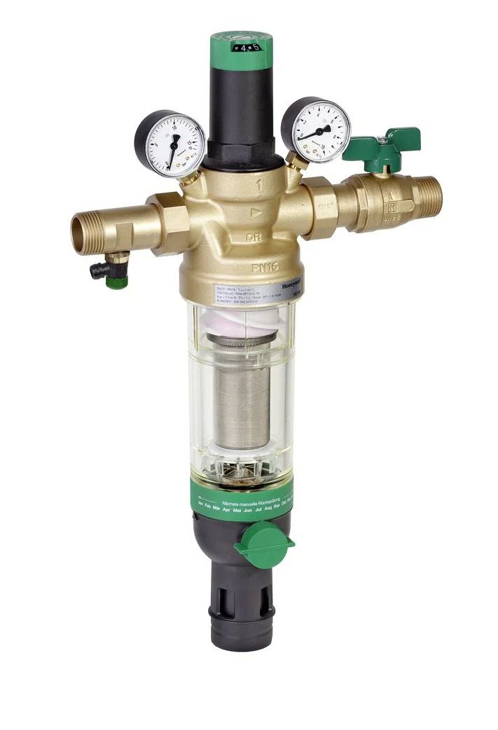 Honeywell HS10S Hauswasserstation Ersatzteile Kugelhahn Manometer Verschraubung