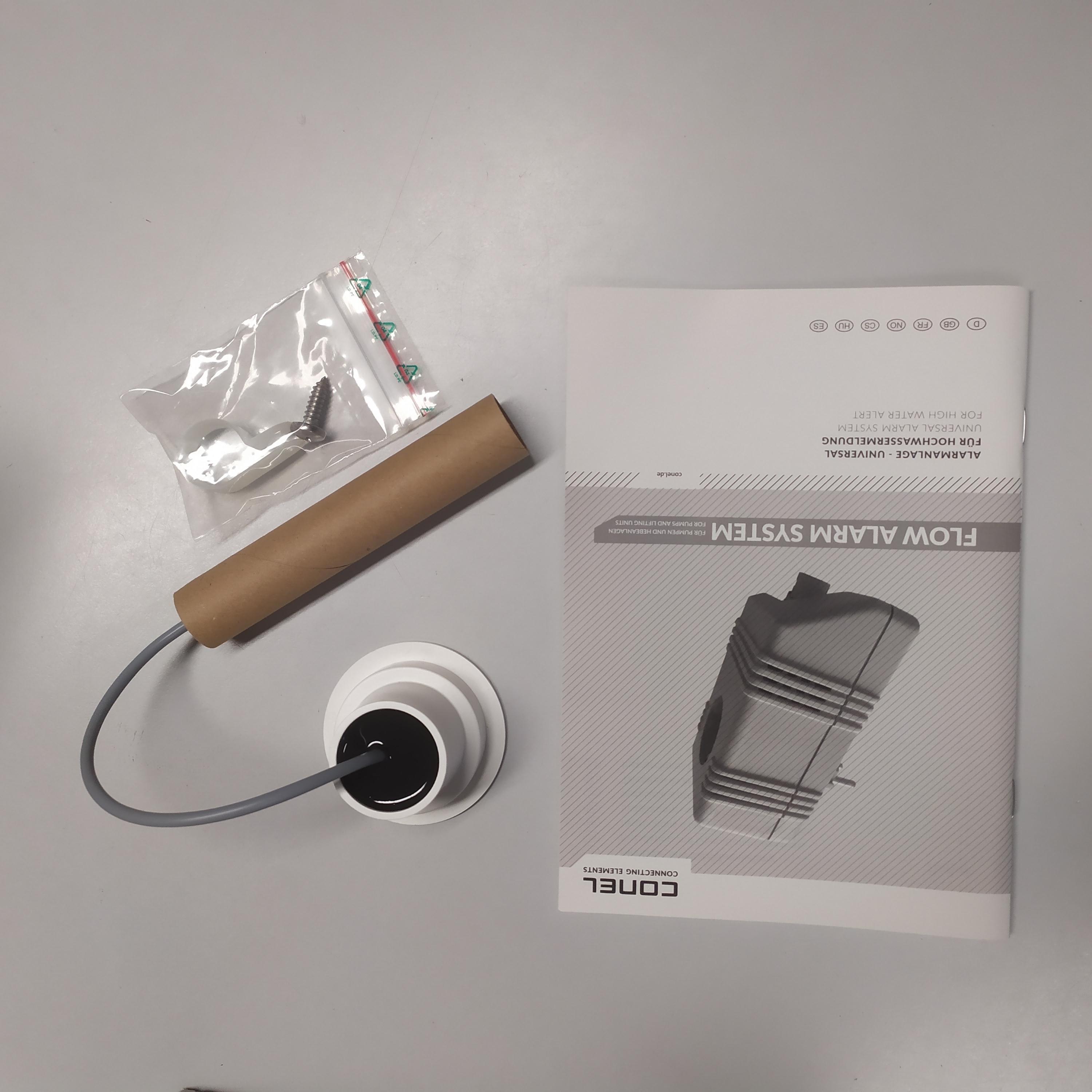 Einbau- oder Nachrüst KIT für Conel FLOWBOX alt+neu  inkl. Knickschwimmer FLOWBOXANRK