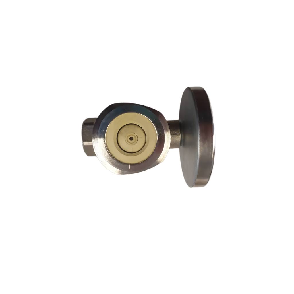 Meibes Kugelhahn mit Schwerkraftbremse und Thermometer 1" DN 25 Baulänge 95mm
