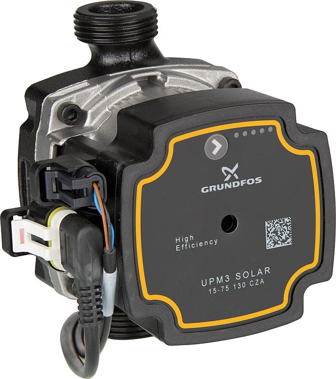 Umwälzpumpe Grundfos UPM3 Solar 15-75 130mm mit PWM