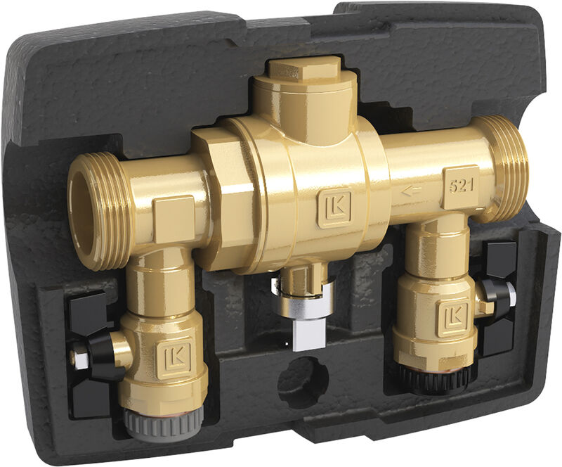 Befüllungsventil LK MULTIFILL LK 521 G11/4" x G3/4", Kvs 22,0
