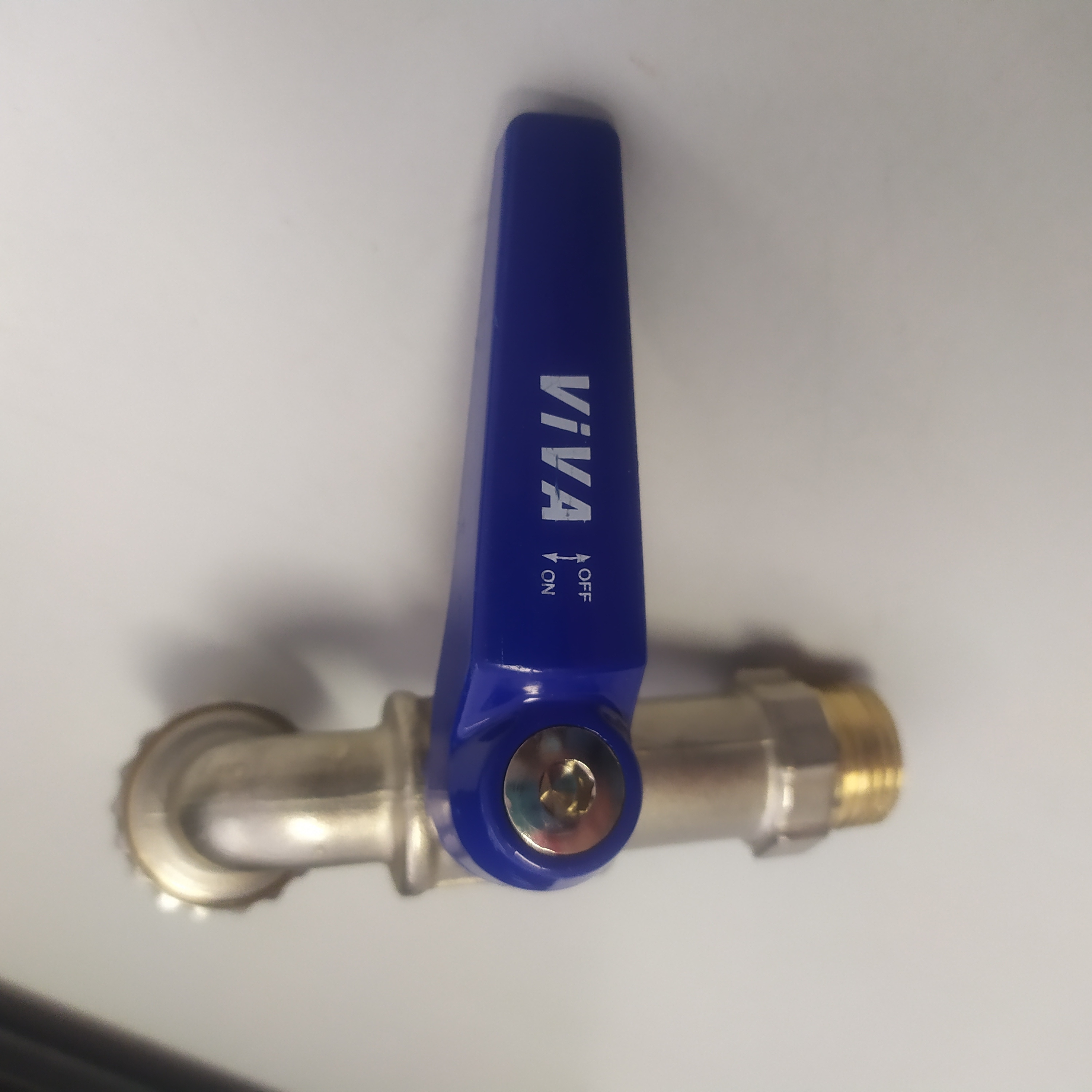 Auslaufhahn Effebi VIVA 1/2" langer Alu Griff DN15 PN40