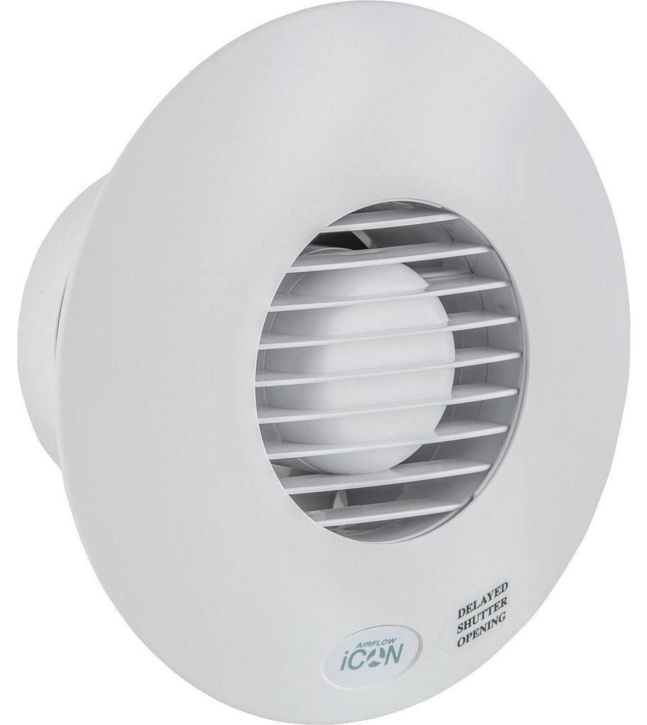 AIRFLOW Lüfter iCON eco 15 weiß Kleinraumlüfter # 72190 eco15 72683501