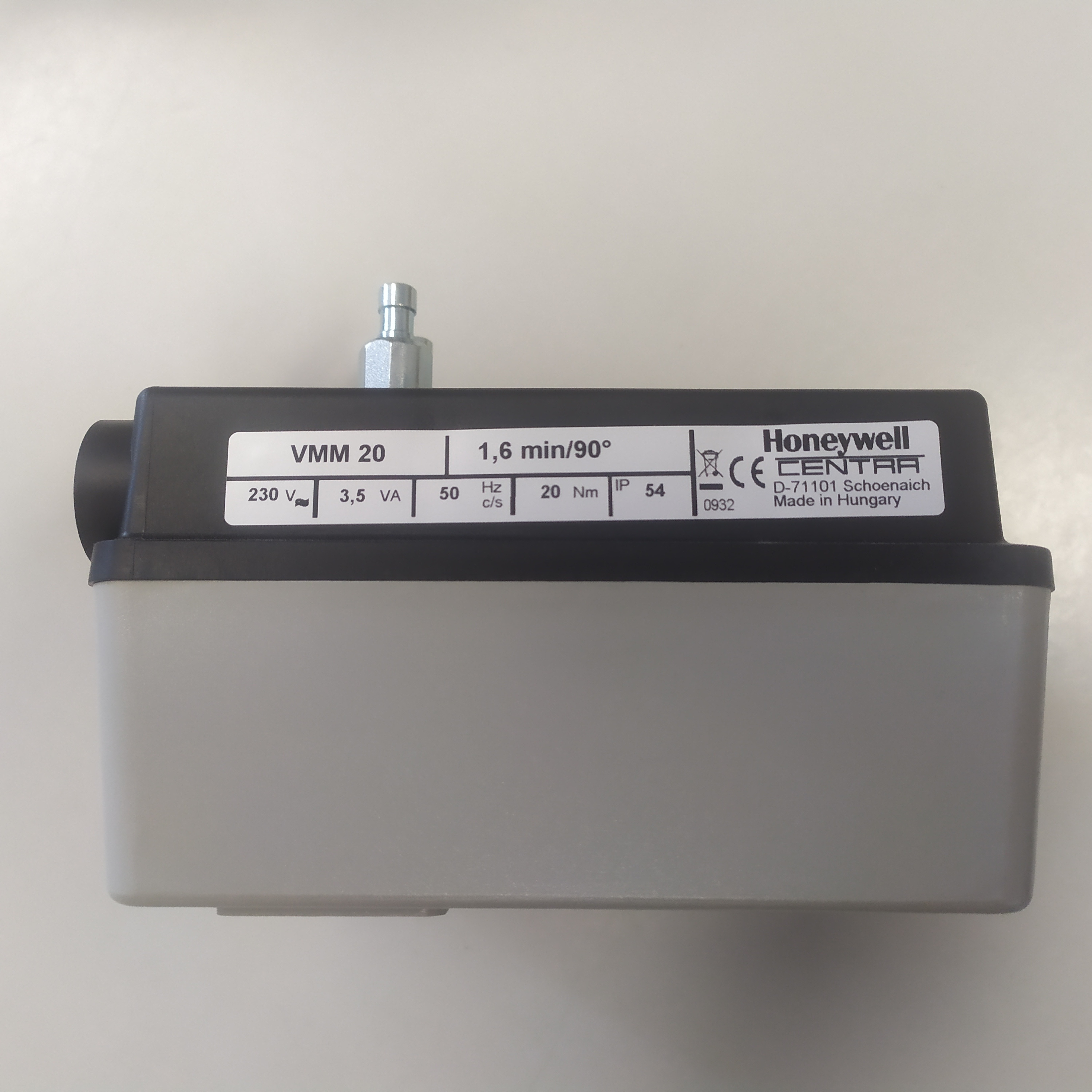 Neu / Ovp. 250 Euro Honeywell Resideo Centra VMM20 Stellmotor 230 V / 50 Hz, 20 Nm