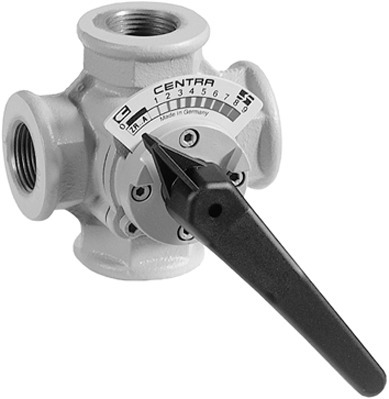 Honeywell Resideo CENTRA ZR 25 MA Vierwege Muffen Mischer 4-Wegemischer Vierwegemischer ZR25MA