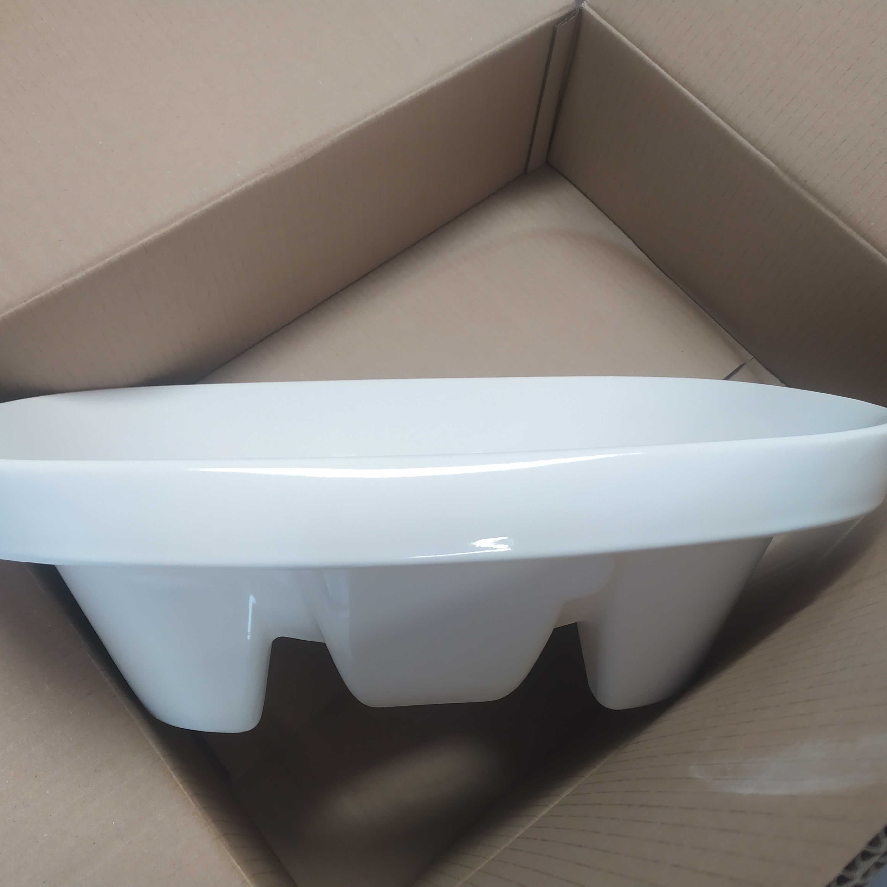 Laufen Halbeinbau Waschtisch INO 50 x 36.5 cm weiß (H8173020001091)