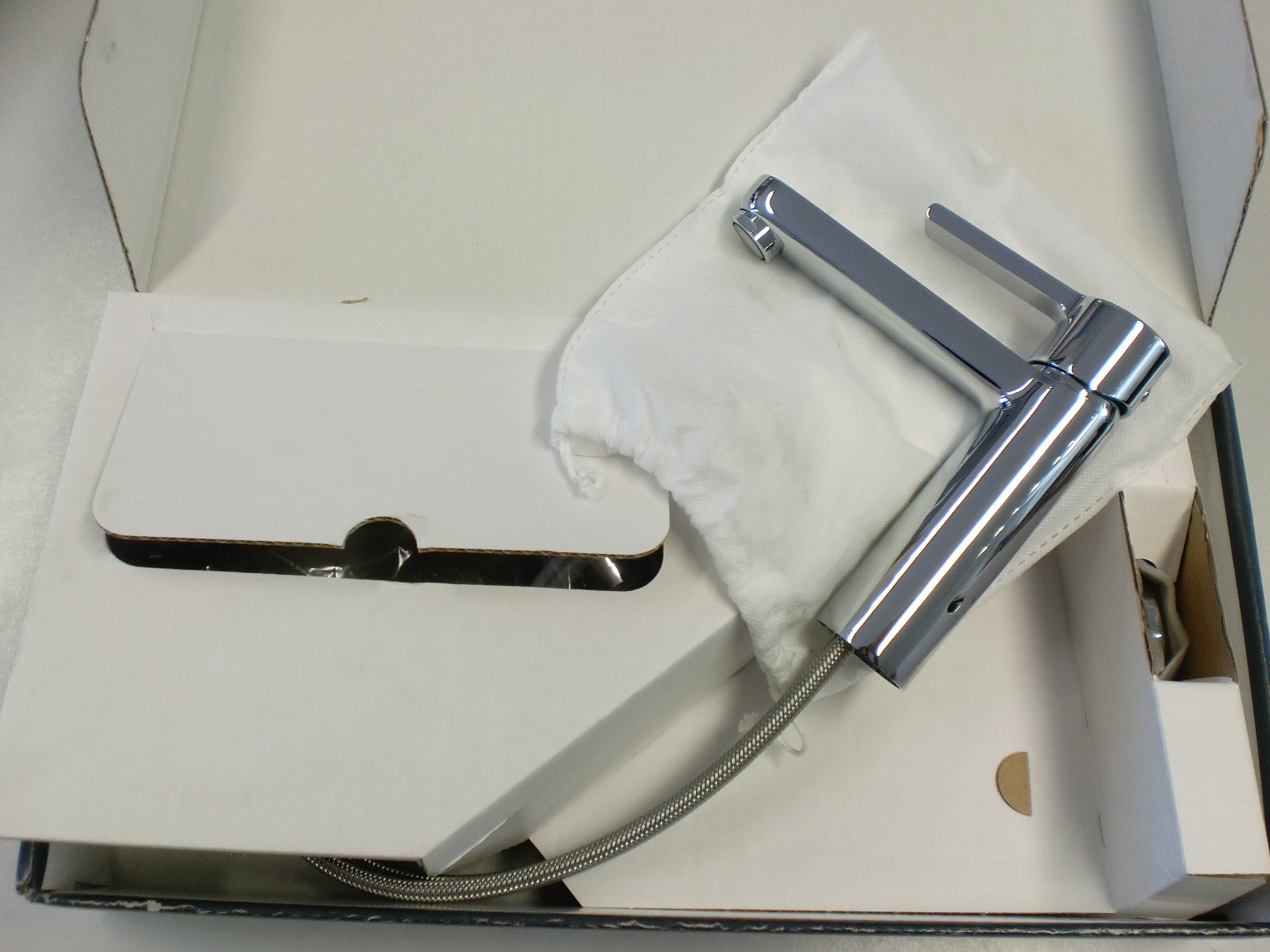 Duravit B.2 Waschtisch Armatur mit Auslauf, verchromt B21020001010