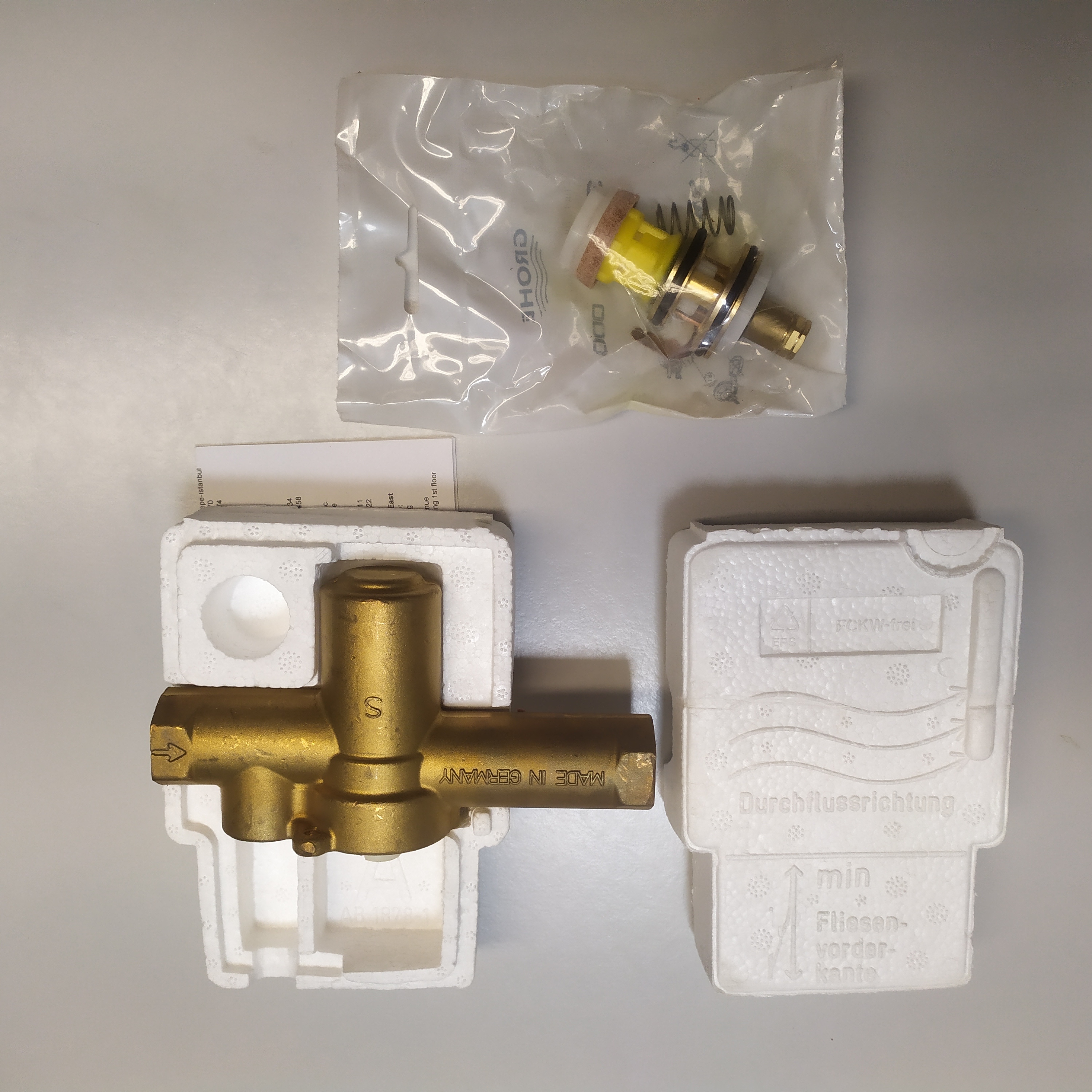 GROHE GroheDAL DAL Urinaldruckspüler Unterputz 37017 37017000 Komplett
