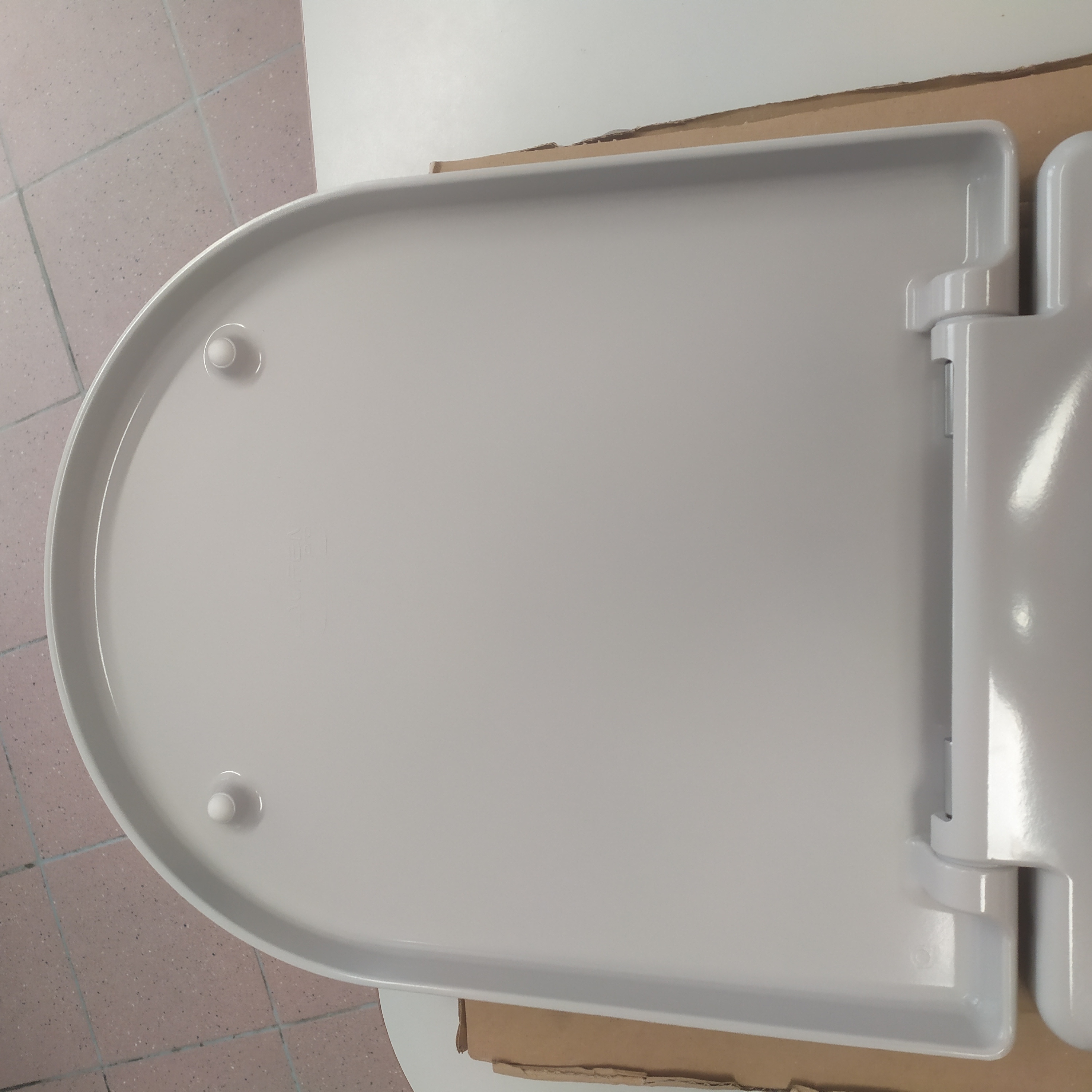WC Sitz Manhattan Grau Laufen Pro Special mit Slowclose H8969510370001