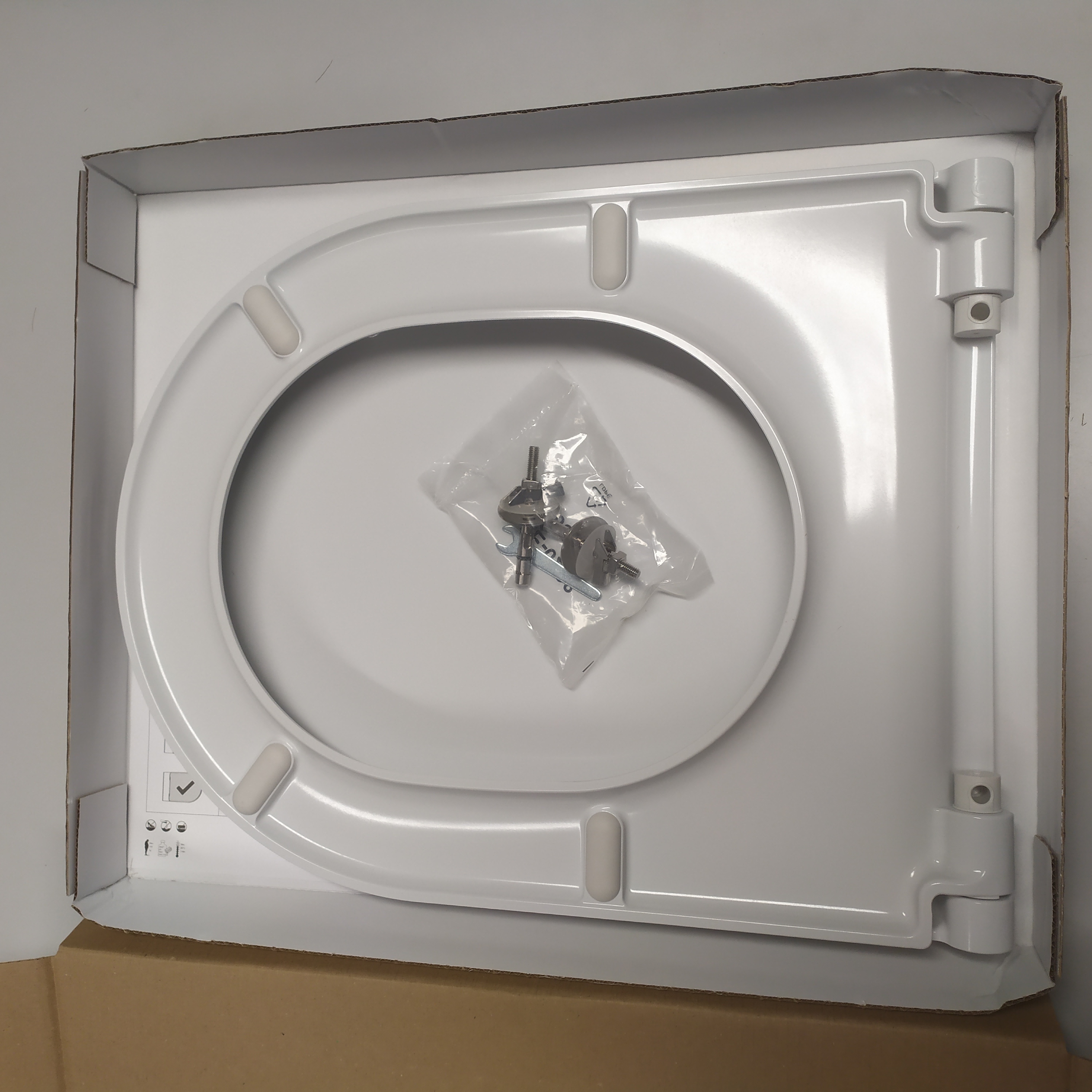 WC Sitz Optima L 1.2 - Concept 200 2.0 - mit Softclose Absenkautomatik und Take Off Weiss
