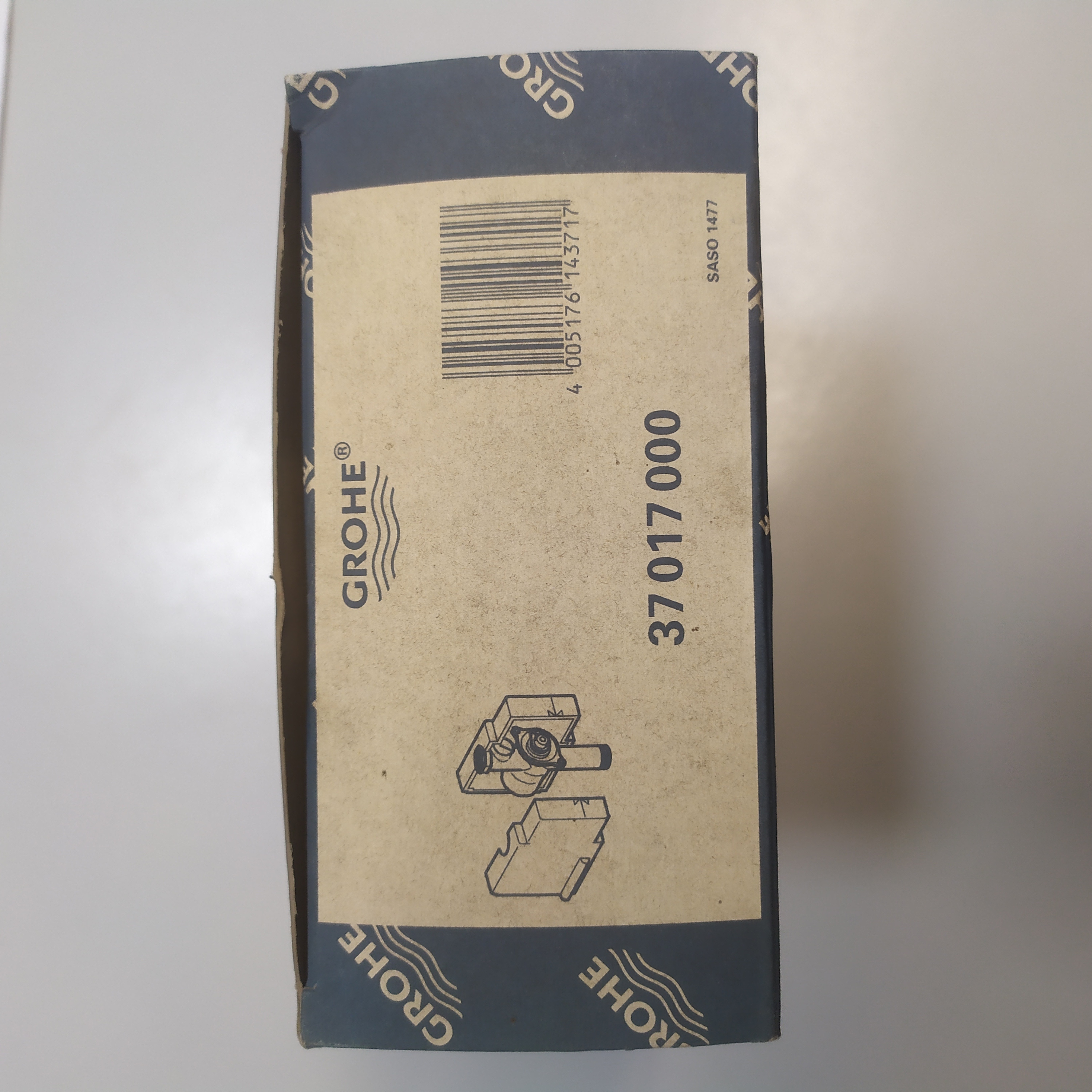 GROHE GroheDAL DAL Urinaldruckspüler Unterputz 37017 37017000 Komplett