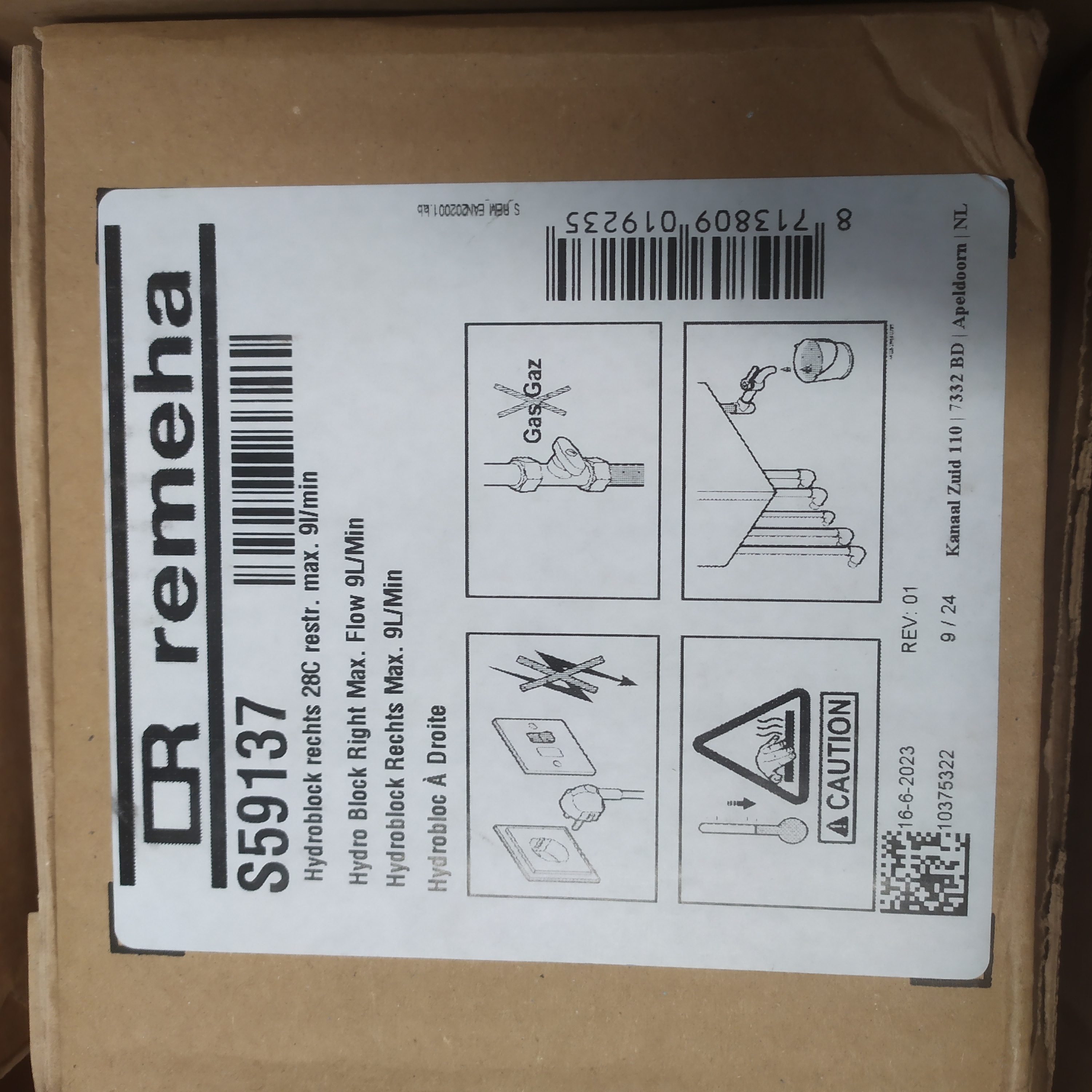 Remeha Avanta Hydrobloc Rechts 28C S59137