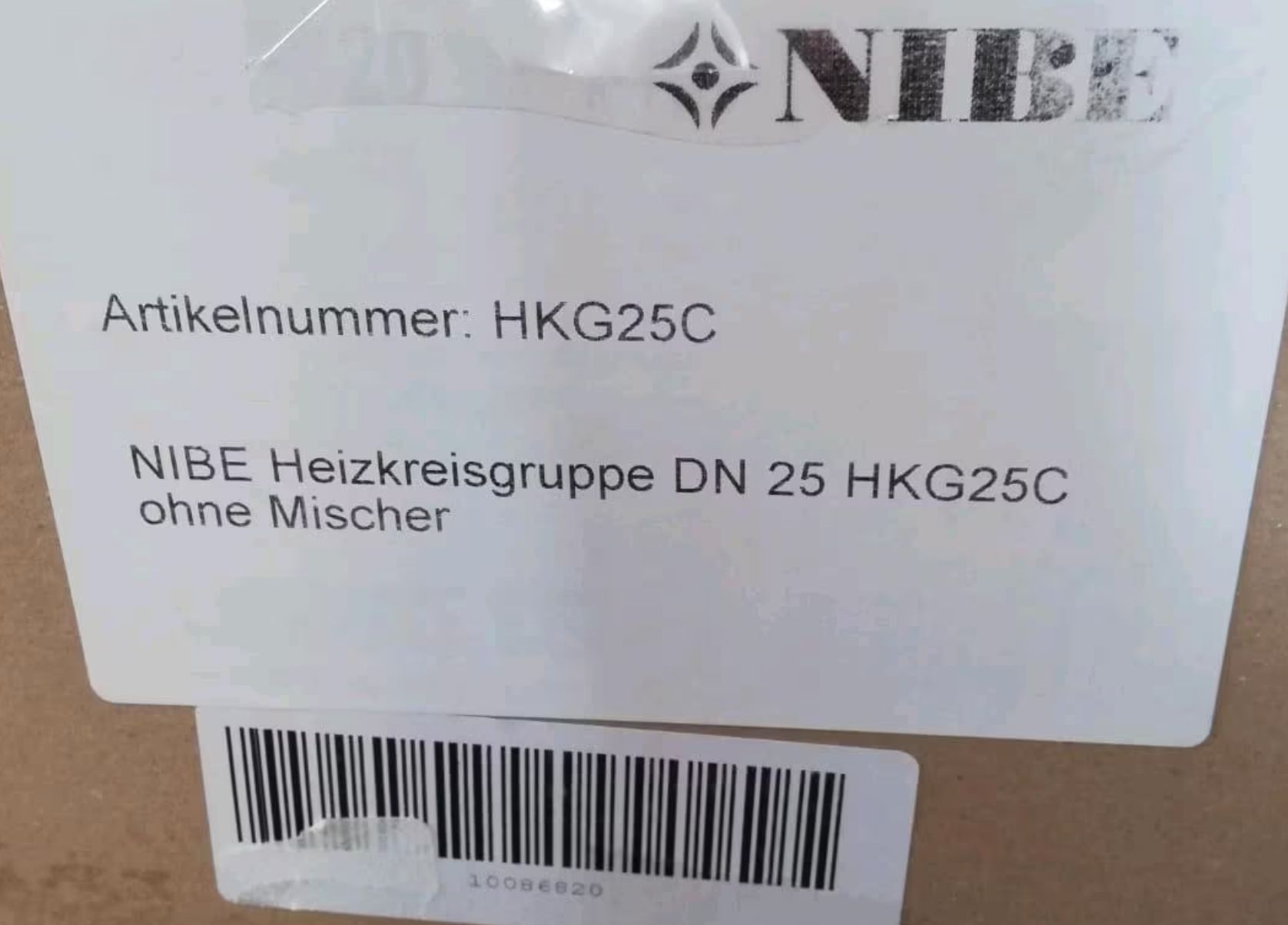 WATTS ( Nibe OEM ) Heizkreisgruppe DN 25 HKG25C ohne Mischer mit Pumpe KSB - HK25