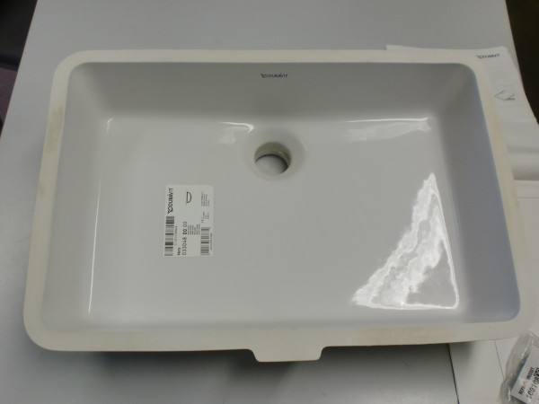 Duravit Einbaubecken Vero 159 Euro 48.5x31.5cm o.HL-Bank m.Überlauf weiss 0330480000