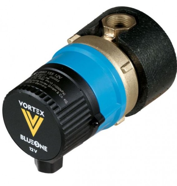 Vortex 12Volt Trinkwasser Zirkulationspumpe 1/2" IG BWO 155 R 12V 434-121-000