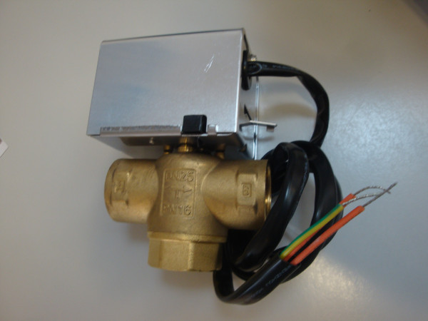 3-Wege Zonenventil 3/4" IG 230V Umschaltventil Motorventil DN20